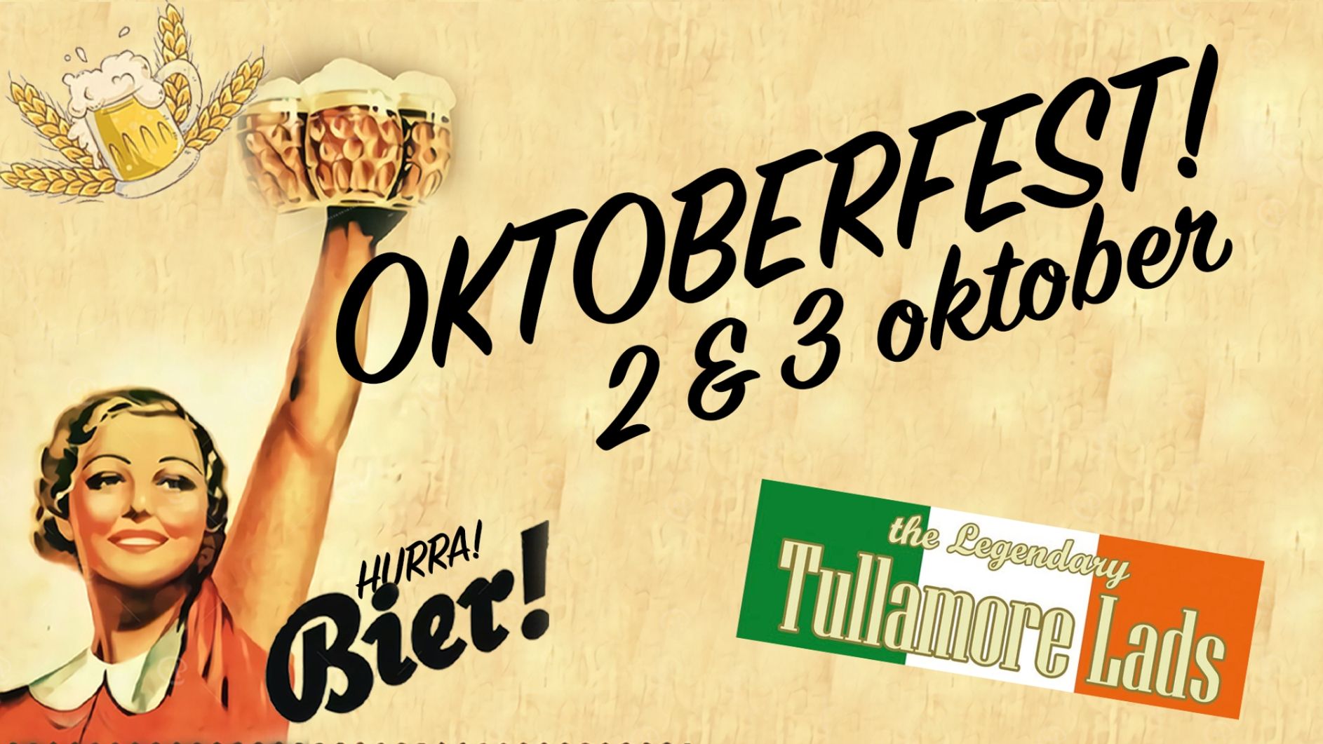 🍻 Oktoberfest med Tullamore Lads  🍻